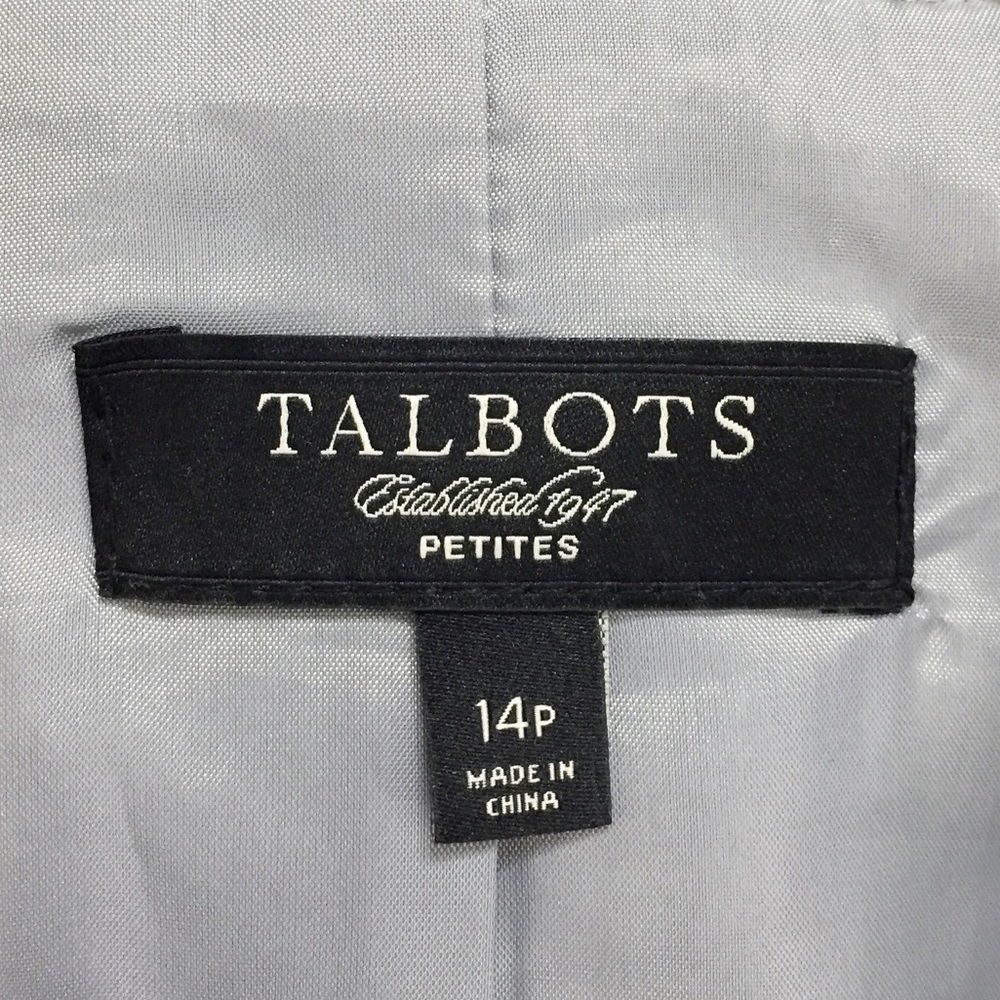 Talbots Gray Blazer - Picture 3 of 6